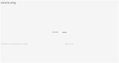 Desktop Screenshot of covre.org